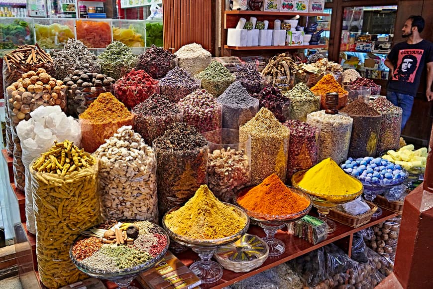 Lugar Dubai Spice Souk Entrance