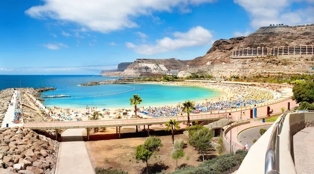 Lugar Puerto Rico de Gran Canaria