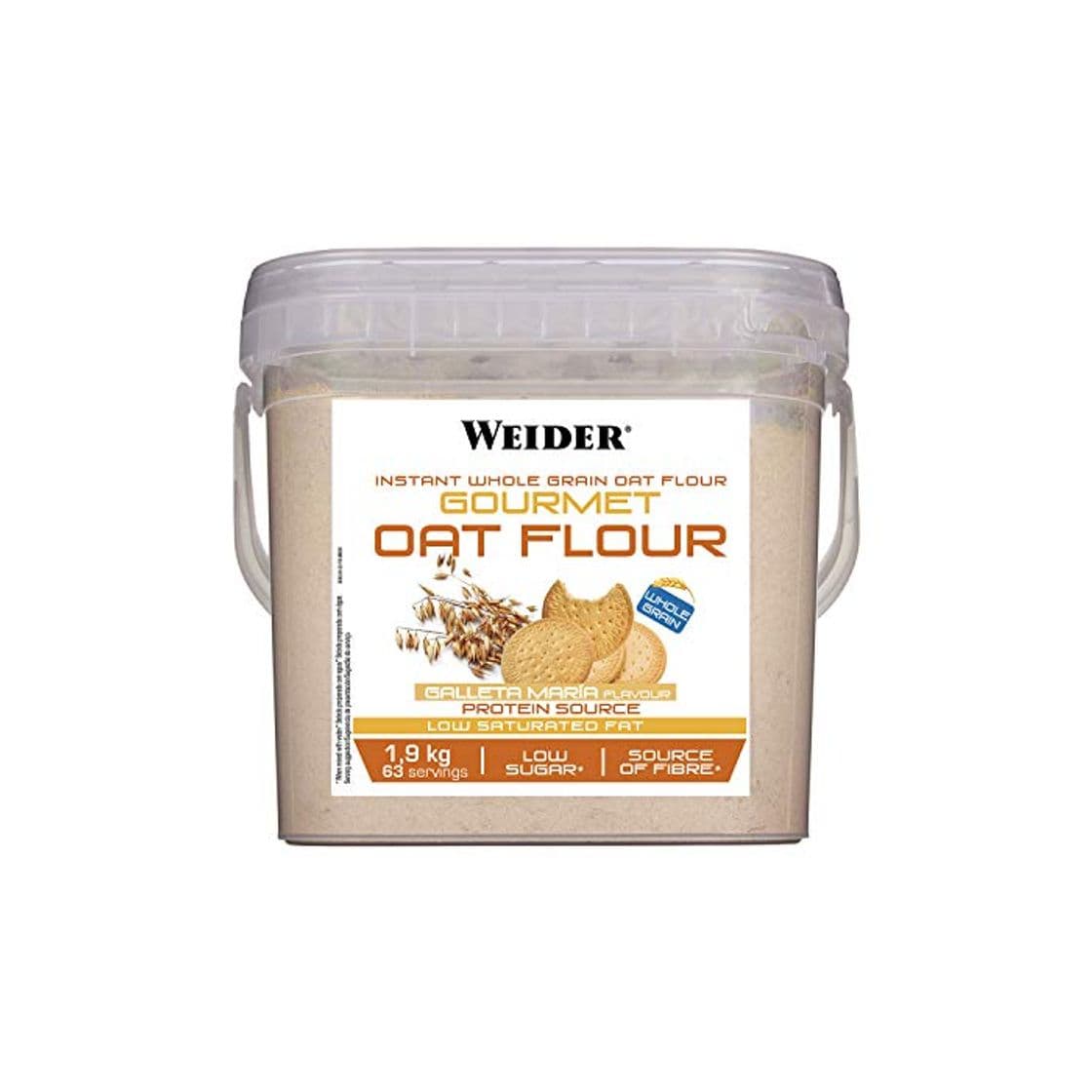 Product Weider Oat Gourmet. Harina de Avena Integral. Fuente de proteína con bajo