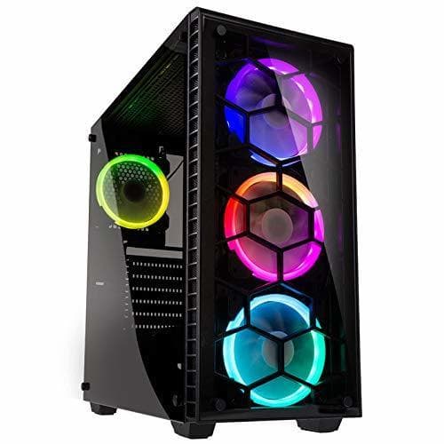 Electrónica Kolink Observatory RGB Midi-Tower Caja de la computadora