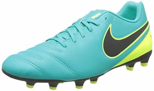 Fashion Nike Tiempo Rio III FG, Botas de fútbol para Hombre, Verde