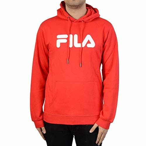 Moda Fila Classic Pure Hoody Kangaroo 681090-006 Unisex Blusa