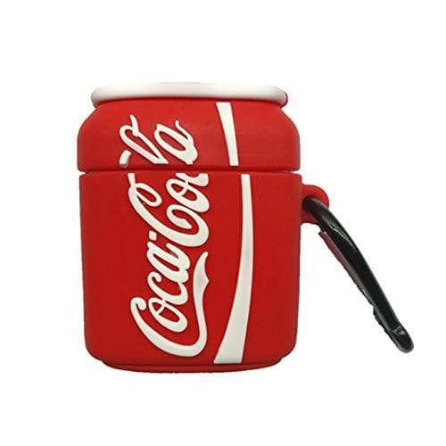 Place YHaoao Coca Cola - Funda para Auriculares con mosquetón, Funda Protectora de