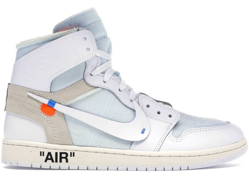 Fashion Air Jordan 1 High OFFWHITE (White Version) 