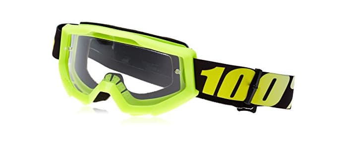 Producto 100% Strata, Gafas de bicicleta Unisex adulto, Talla única, Amarillo