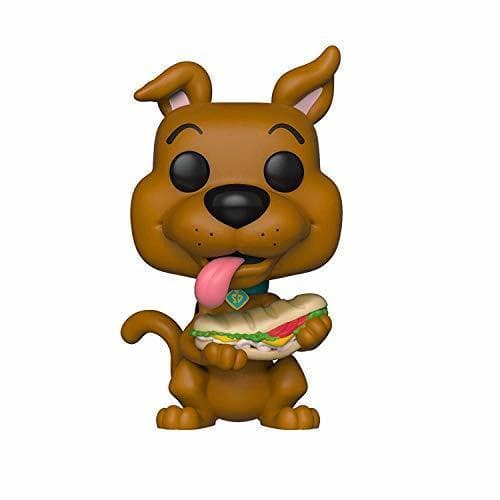 Game Funko- Pop Figura de Vinilo: Animación Scooby Doo w/Sandwich Coleccionable, Multicolor