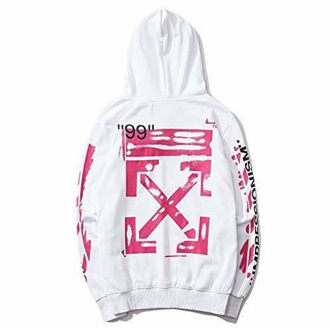 Product YX Hoodie Off con Capucha Delgada Flecha Doodle Europeo Y Americano De