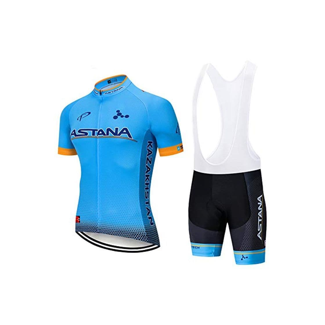 Product WOLFIRE WF Traje de Ciclismo para Hombre de Equipos. Culotte y Maillot.