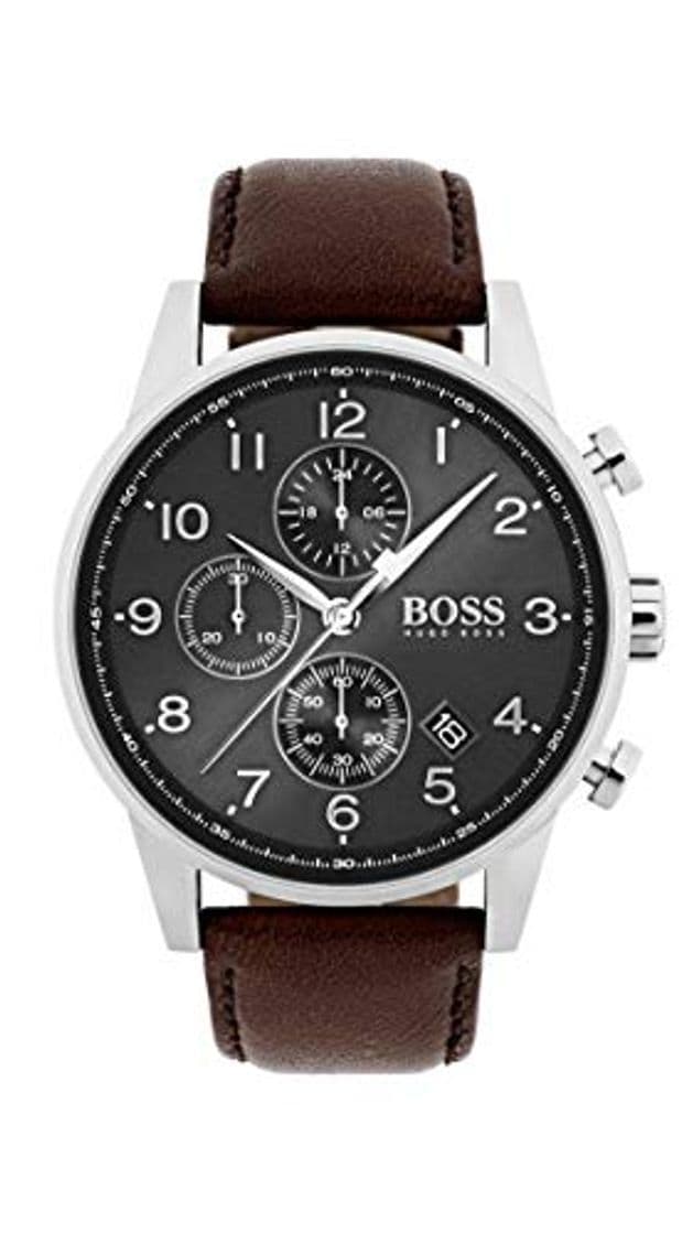 Producto Hugo BOSS Reloj Cronógrafo para Hombre de Cuarzo con Correa en Cuero 1513494