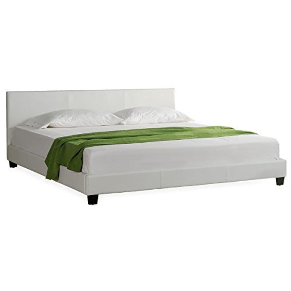 Place [corium]® Cama elegante tapizada en piel sintética 200x200cm