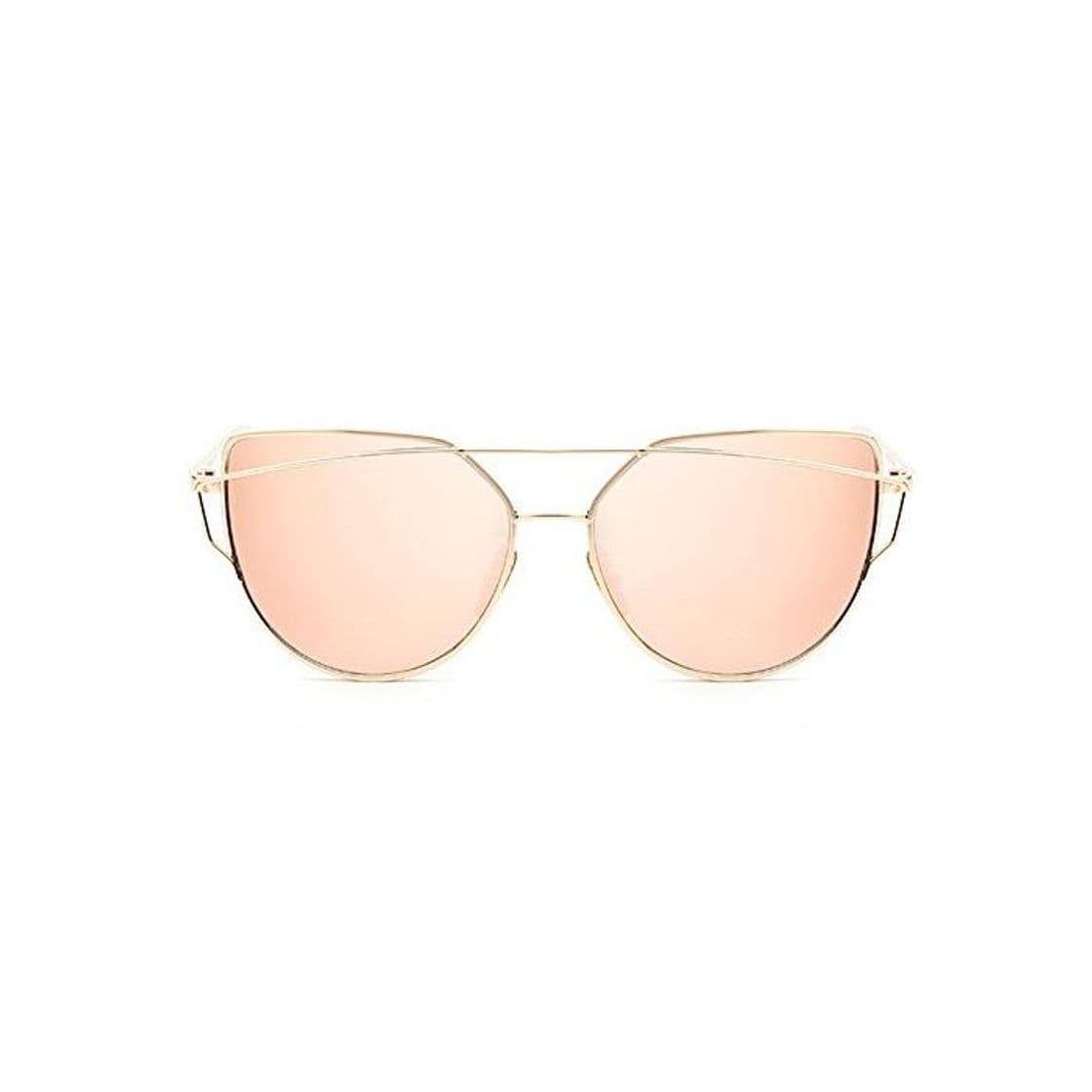 Libro Forepin® Gafas de Sol Mujer y Hombre Polarizadas Moda Marca Metal UV400 Lentes de Protección Planos Espejo Con Estilo Ojo de Gato