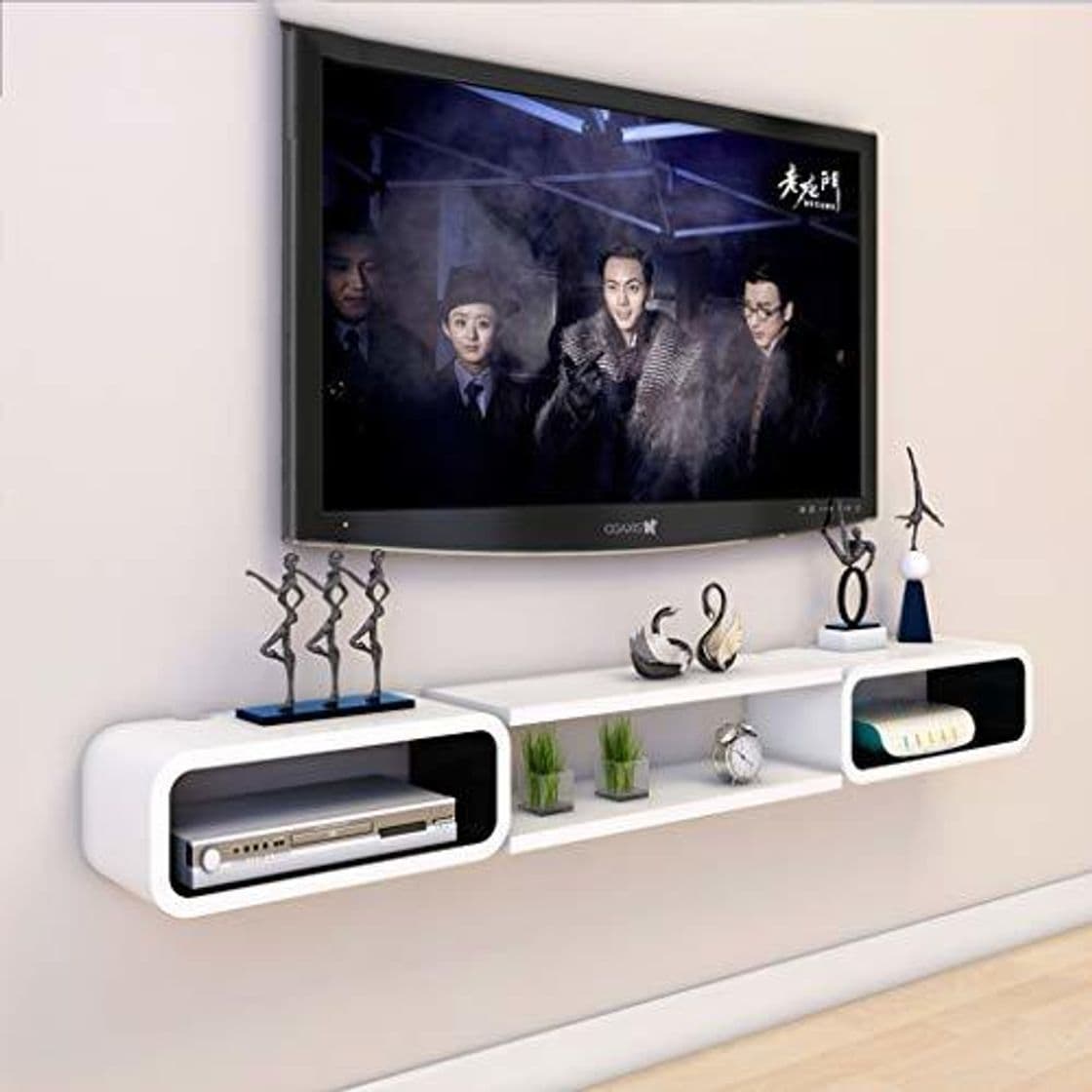 Place LBYMYB Mueble de TV de Pared Estante Unidad de Almacenamiento Estante Reproductor