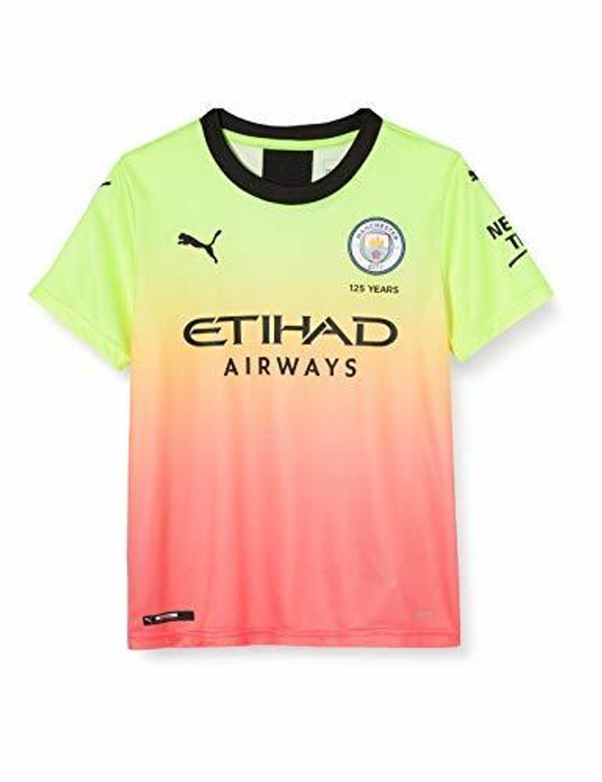 Fitness Puma Manchester City FC Kids Replica Dodge Jersey, Unisex niños, Amarillo