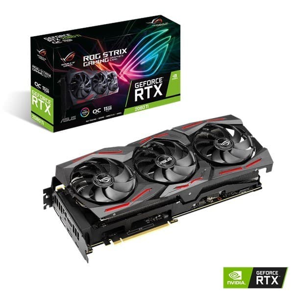 Moda Gráfica Asus GeForce® RTX 2080 TI ROG Strix OC 11GB GD6