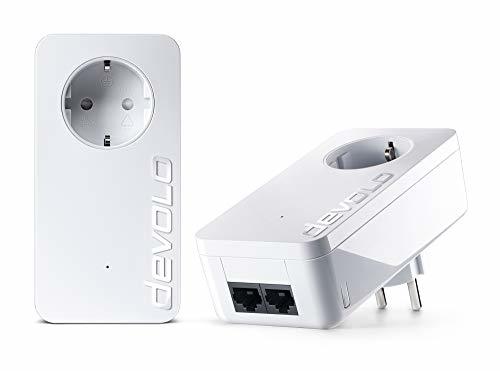 Electrónica Devolo dLAN 550 Duo+ - Kit de Inicio de Adaptador de comunicación