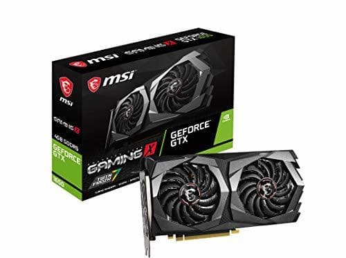 Electronic MSI GeForce GTX 1650 Gaming X 4G - Tarjeta gráfica