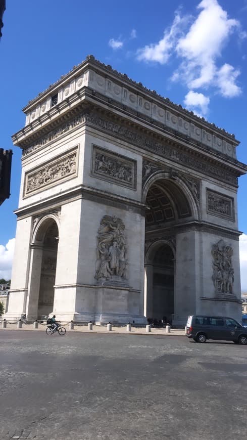 Lugar Arco de Triunfo de París