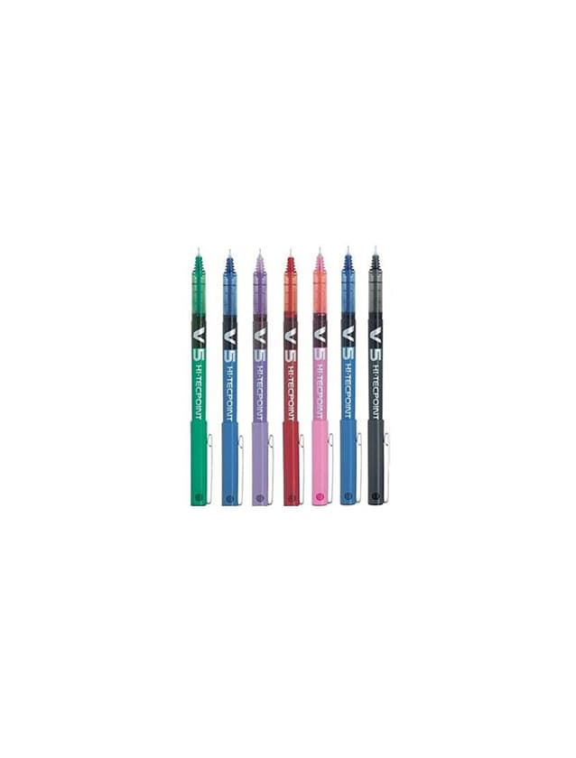 Producto Pack de 7 Bolígrafos Pilot BX V5 Varios Colores - Bolígrafo Extra