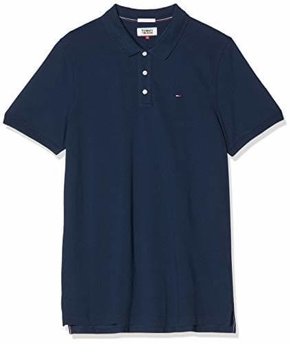 Fashion Tommy Hilfiger Original Fine Pique Polo, Azul