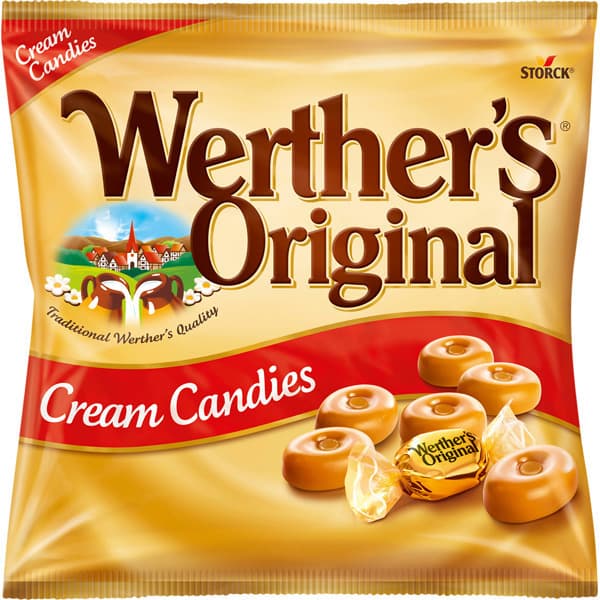 Moda Werther'S Original - Caramelos clásicos de nata

