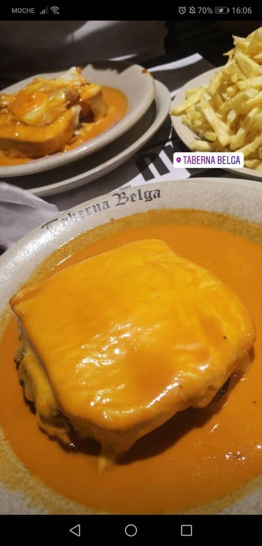 Moda Francesinha Taberna Belga