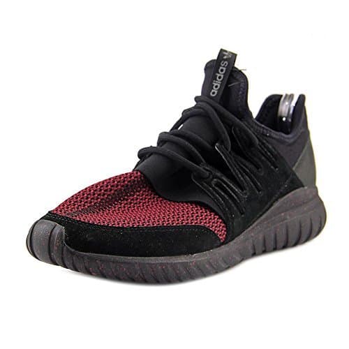 Place adidas Tubular Radial Mens in Black/Burgundy