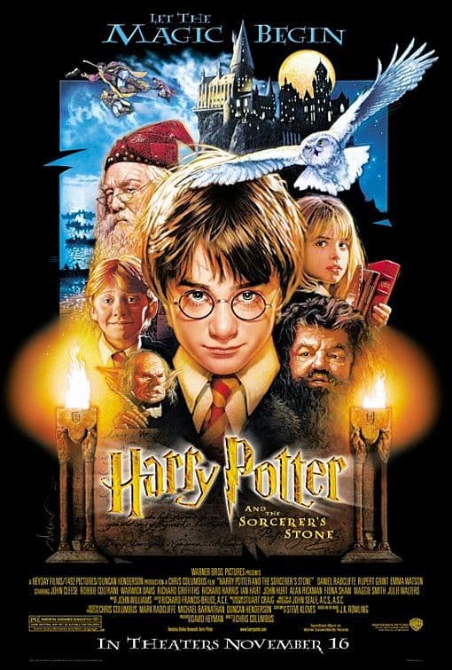 Película Harry Potter and the Philosopher's Stone