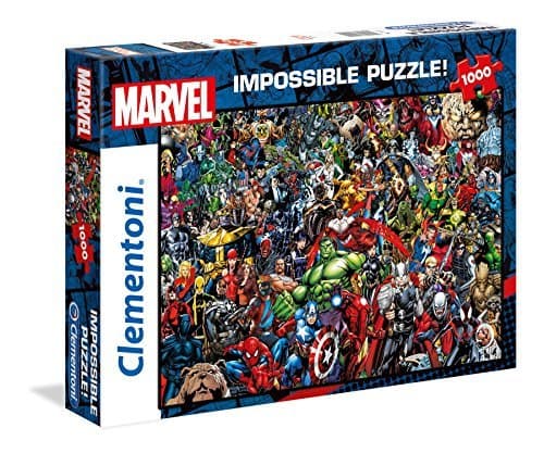 Product Clementoni Puzzle Impossible Marvel 1000 pzas, Multicolor