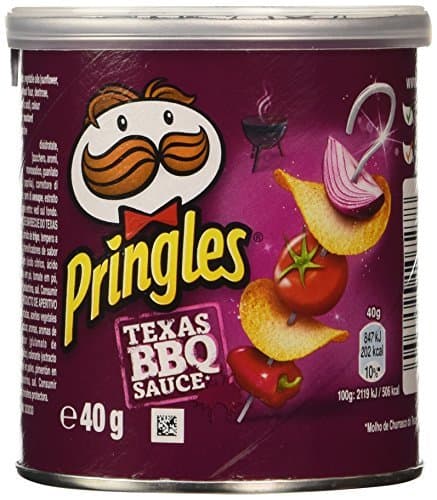 Producto Pringles Texas BBQ Souce Productos de Aperitivo Frito con Sabor a Salsa