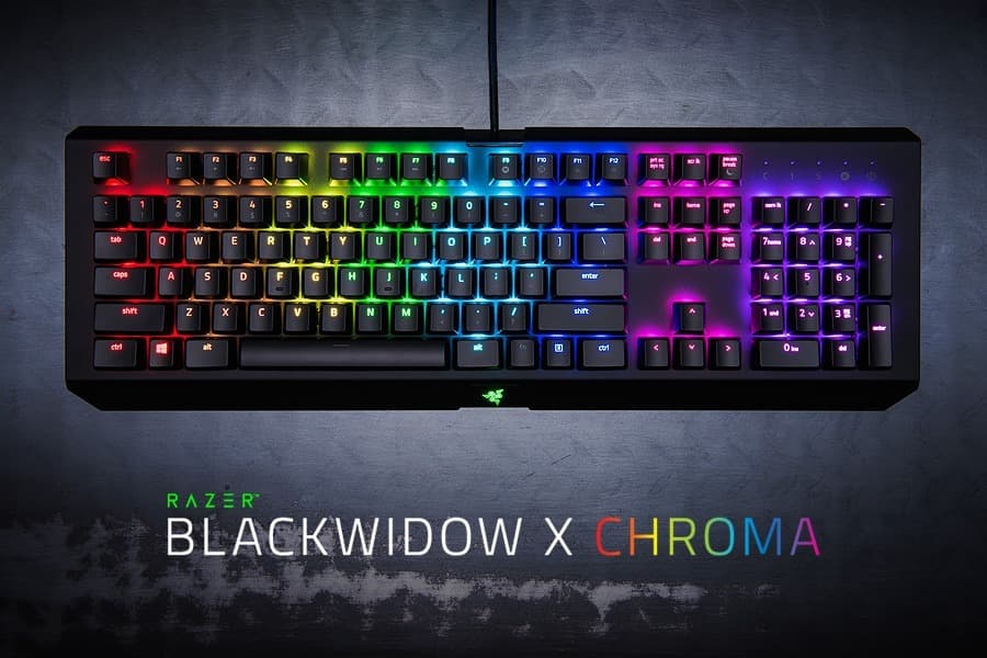 Product Teclado mecânico da razer