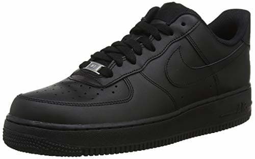 Fashion Nike Wmns Air Force 1 '07, Zapatillas para Mujer, Negro