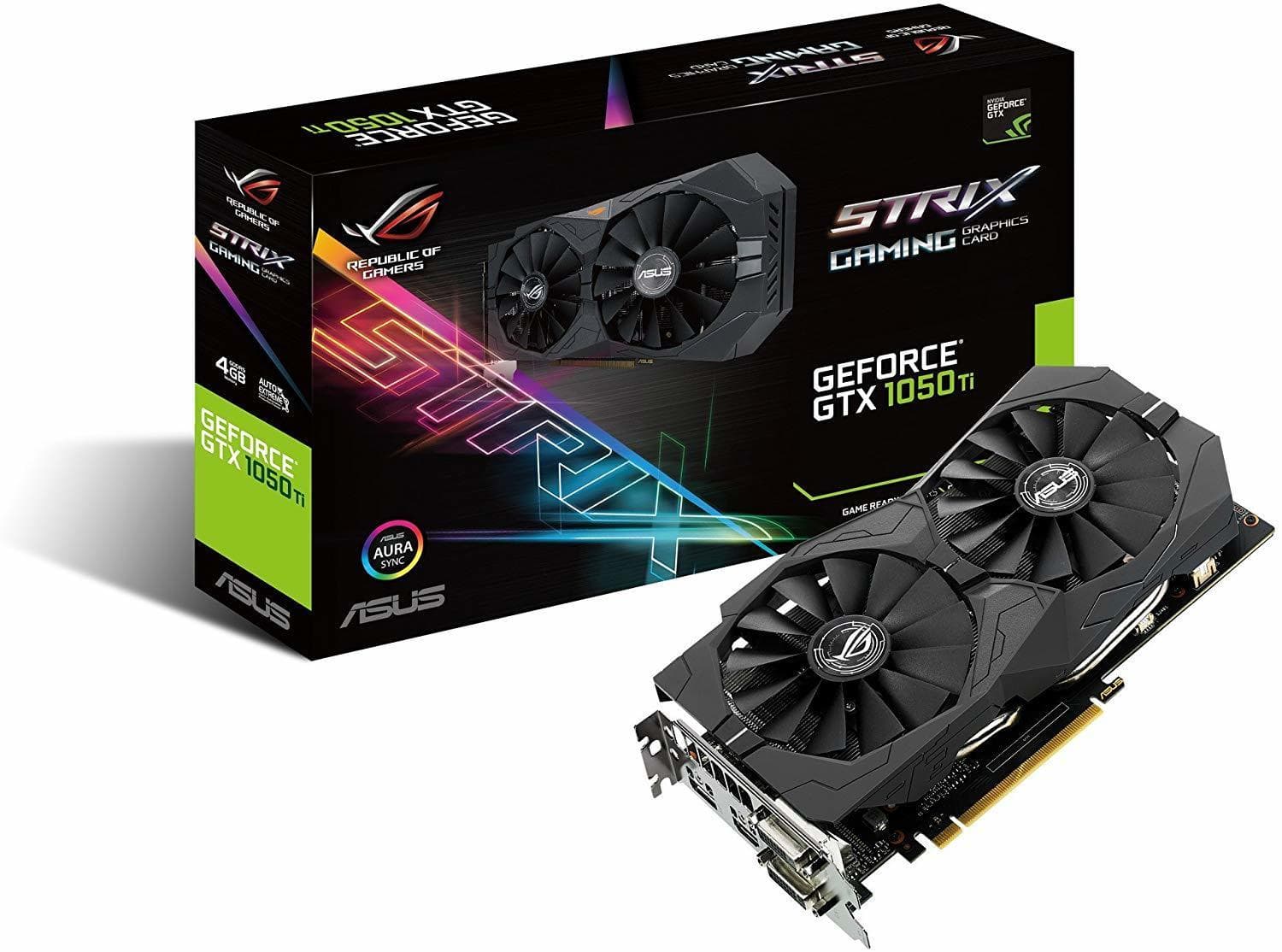 Producto Asus GeForce GTX 1050 TI 4GB