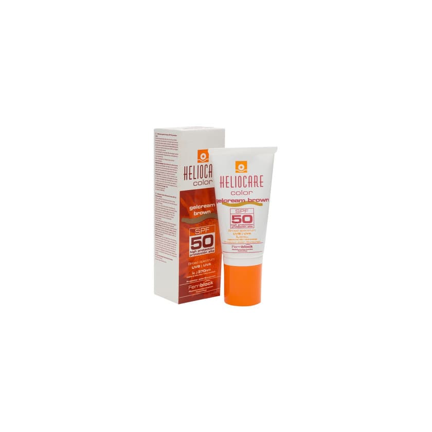 Belleza heliocare Color Gel Cream Brown SPF50 50 ml Crema