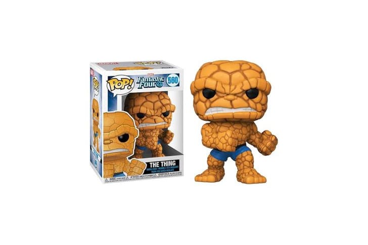 Juego Funko- Pop Marvel: Fantastic Four-The Thing Collectible Toy, Multicolor