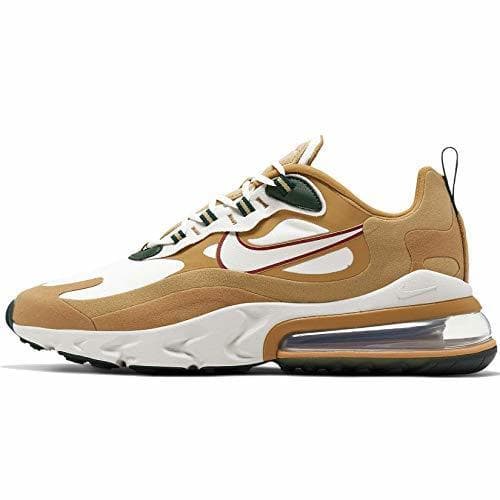 Moda Nike Air MAX 270 React Ao4971-700 - Zapatillas Deportivas para Hombre, Dorado