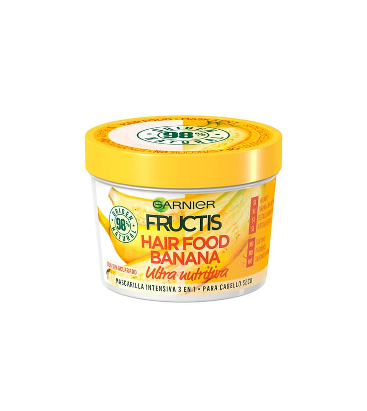 Producto Máscara Garnier Fructis Banana 