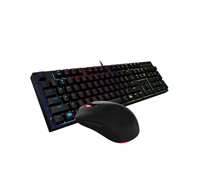 Electronic Pack Clavier/Souris Filaire Cooler Master Masterkey Lite L Combo