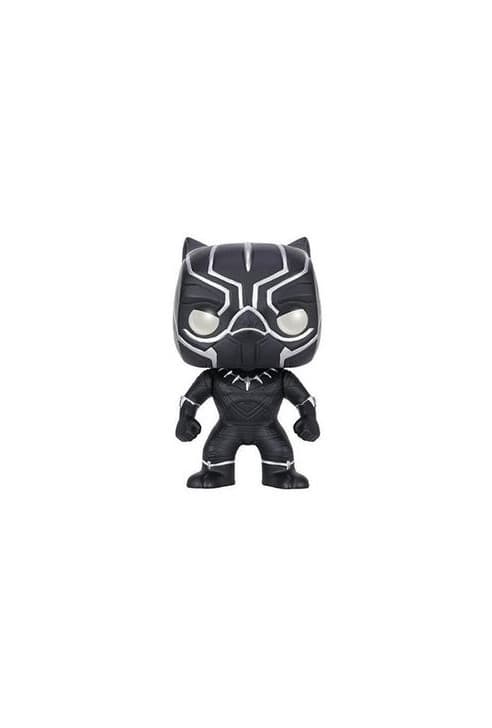 Game Funko Pop!- capitán Bobble: Marvel: Captain America CW: Black Panther, Multicolor, 3.75