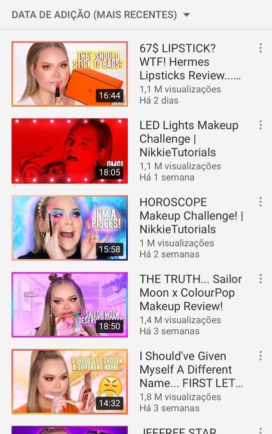 Moda Nikkie Tutorials