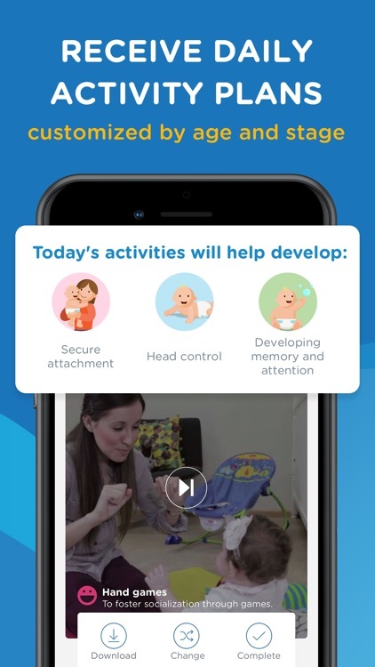 App Kinedu: Baby Developmental Activities & Milestones 