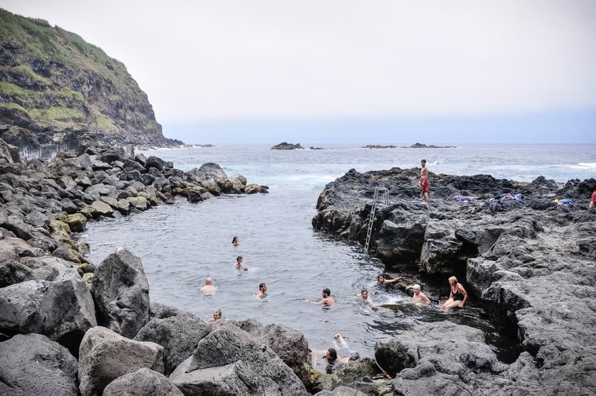 Place Ponta Da Ferraria natural swimming pool