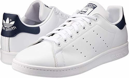 Fashion Adidas Stan Smith Zapatillas de Deporte Unisex adulto, Blanco