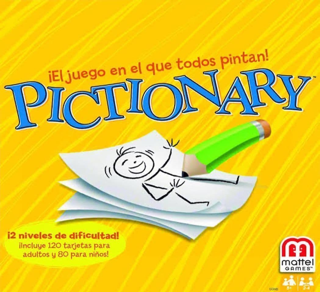 Product Mattel Games - Pictionary, Juegos de Mesa 