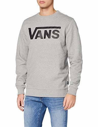 Moda Vans MN Classic Crew II Sudadera, Gris