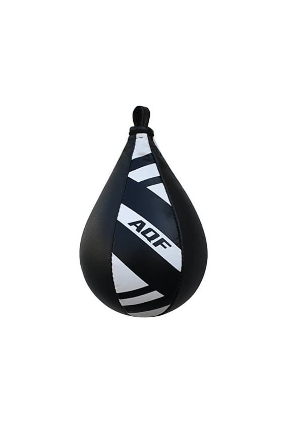 Fitness AQF Pera Boxeo de Cuero y Saco Boxe Punching Ball para MMA