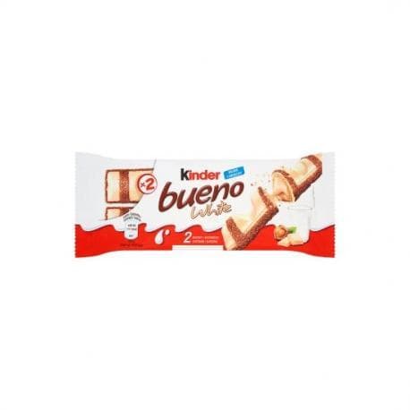 Product KINDER BUENO BLANCO 2 BARRITAS 43 GR