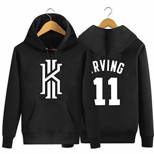 Fashion LJA Kyrie Irving Sudadera de Baloncesto con Capucha