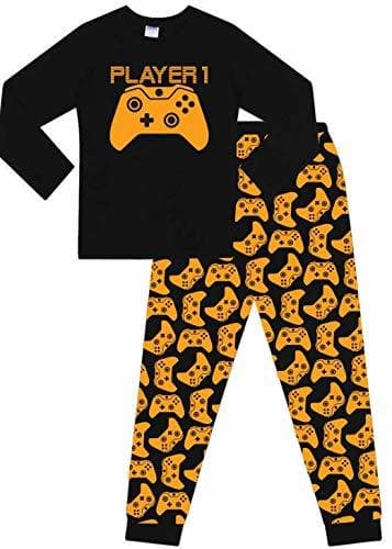 Producto Pijama Largo para Mando de Juegos Player 1/2 Dorado Jugador 1 11-12