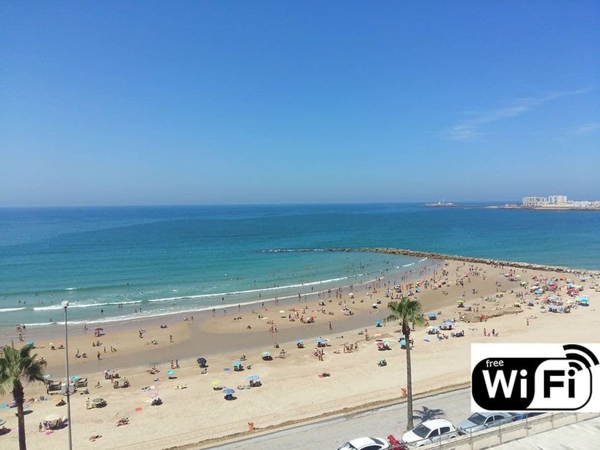 Lugar Playa de Santa Maria del Mar, Cádiz