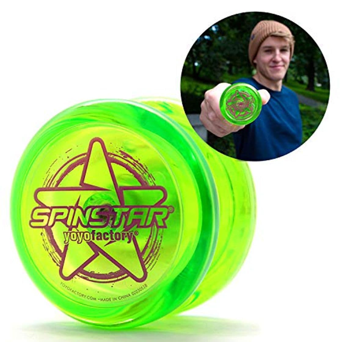 Producto YoyoFactory SPINSTAR Yo-Yo - Verde